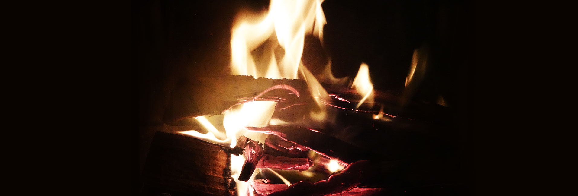 Burning Wood On A Stove